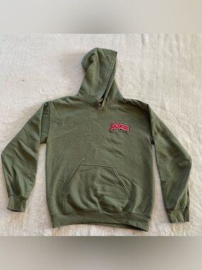Backwoods Military Green Hoodie size small
